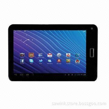 7-inch Tablet PC, Boxchip A13/Cortex A8/1.5GHz CPU/8GB Memory, Android 4.0/7.5mm Slim/Metal Cover